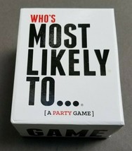 who&#39;s most likely to ...drunk stoned stupid a party card game - £12.66 GBP