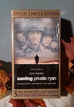 Saving Private Ryan VHS 2 Tape Set Special Limited Edition Sealed WW2 Wa... - $166.87 MXN