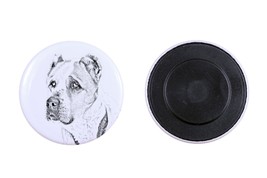 Magnet with a dog - Central Asian Shepherd Dog - £3.02 GBP
