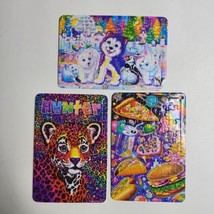 3 Lisa Frank 45 Piece Mini Junk Food Cheetah Hunter Tikanni Husky Dog Pu... - $14.80