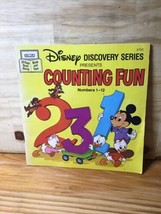 Disney Discovery Series  Presents &quot;Counting Fun&quot; Numbers 1-12 Book 37DC - £5.78 GBP