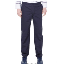 Our Legacy Relaxed Trouser Pant 50 Indigo Navy Top Cotton Casual Zip Fly... - $65.17