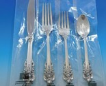 Grande Baroque by Wallace Sterling Silver Flatware Set for 8 Service 36 ... - £1,827.35 GBP