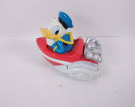 Fisher Price Disney Donald Duck on Boat 2.5&quot; Diecast Vehicle Figure 2000 Mattel - £4.67 GBP