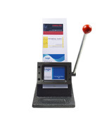 Manual PVC Card Die Cutter Machine Round Corner for ID Card Office Bank Use - $75.10 CAD