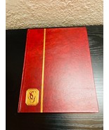 SG 32 Black Page Leatherette Cover Stamp Stockbook, LSP4/16 Red-
