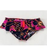MAAJI Girls Reversible Bikini Swim Bottom Ruffled Pink / Navy Floral ( 6 ) - £62.11 GBP