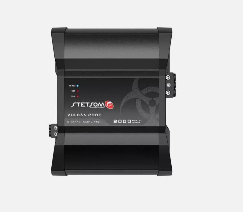 STETSOM VULCAN 2000.1 2 OHM AMPLIFIER -FREE SHIPPING - $263.25