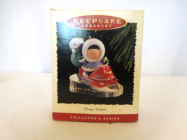 Hallmark Artist Ed Seale Signed 1995 Frosty Friends Keepsake Ornament in... - £8.59 GBP