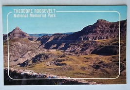 Postcard Theodore Roosevelt National Memorial Park Painted Canyon Overlook - £5.29 GBP