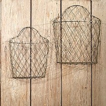 Wire Wall Baskets - 2 - $32.00