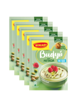WINIARY Instant pudding PISTACHIO flavor -No Added Sugar-PACK of 5 - FRE... - $13.85