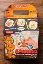 Color A Treat-Garfield Cookie Coloring Kits - 6 Cookies Included - Decorate/Eat - £35.12 GBP