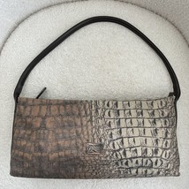 Roberto Cavalli Freedom Textured Animal Print Baguette Purse Bag - $2,495.45 MXN