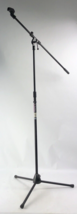 On-Stage Stands Heavy-Duty Euro Boom Mic Microphone Stand Black VGC - £47.00 GBP