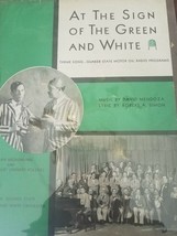 At the Sign of the Green and White 1930 Quaker State Motor Oil Sheet Music - £48.16 GBP