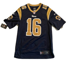 Nike Los Angeles Rams Signed Autograph Men’s Jersey Sz S Jared Goff #16 New - £115.04 GBP