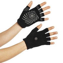 Gaiam Grippy Yoga Gloves, Black/Grey - $25.64