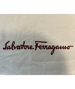 Authentic Salvatore Ferragamo Storage Drawstring Dust Bag Cover Ivory 29... - £18.42 GBP