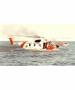 Framed 4&quot; X 6&quot; Print of a US Coast Guard Sikorsky HH-3F &quot;Pelican&quot; Helico... - $20.23 CAD