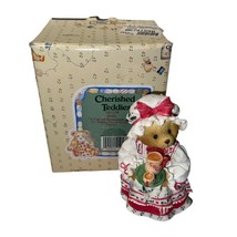 Enesco Cherished Teddies Holly A Cup Of Homemade Love #141119 - $12.38