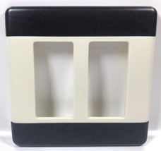Pass &amp; Seymour Straight Style Wall Plate 2 Gang L. Almond/Aged Bronze - £6.20 GBP