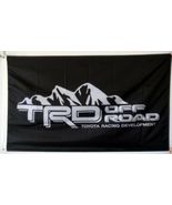 Toyota TRD Off Road Flag Racing Development Car Flag 3X5 Ft Polyester Ba... - $20.99