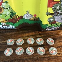 Risk Plants Vs Zombies Replacement Pieces Set Up Garden Gnomes X 10 - $5.27