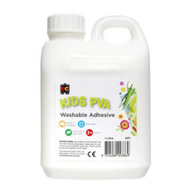 EC Kids PVA Washable PH Neutral Non-Toxic Glue - 1L - £33.77 GBP