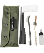 Compact Rifle Gun Cleaning Kit for .22 .223 Cal 5.56mm .22LR with OD Bel... - $12.99