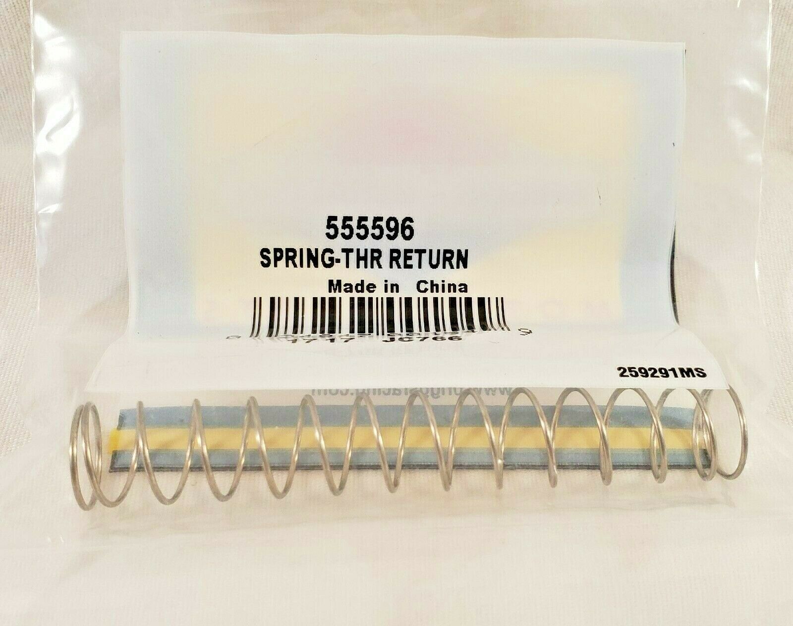 NEW 555596 ANIMAL THROTTLE RETURN SPRING  Briggs &amp; Stratton L0206 LEGAL OEM - $10.84