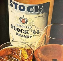 1972 Stock 94 Brandy Advertisement Life XL Vintage Imported Liquor Italy - $20.98