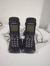 2x Panasonic KX-TGA660 Replacement Handset Cordless Phone with Bases PNL... - $34.65