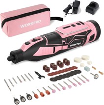 Craft Tool For Handmade And Diy - Pink Ribbon, Workpro Pink 12V Cordless Rotary - $64.97
