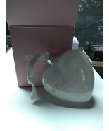 KylieSkin by Kylie Jenner Heart Shaped Holiday Bauble Ornament White Spa... - $184.39 MXN