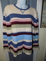 Susquehanna Trail Outfitters Striped Sweater Size XL Women&#39;s NEW - £26.22 GBP