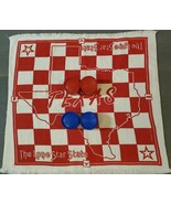 Giant Checker Game 3 inch checkers Red Black Plastic Storage/Tote Bag. T... - $426.41 MXN