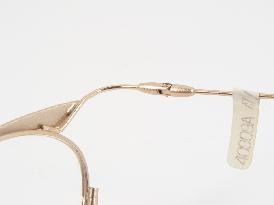 Vintage Pale Gold /Turquoise / MULTICOLOR UNIQUE RARE EYEGLASSES FRAME 46-20-140 Item image 13