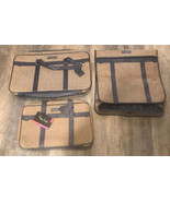 Vtg Set of 3 Pierre Cardin The Soft Tweed collection Garment Carry On Pu... - $117.60