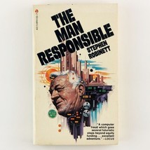 The Man Responsible Stephen Robinett 1978 Vintage 1st Print Science Fiction Book - £10.35 GBP