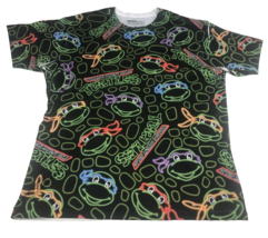 Teenage Mutant Ninja Turtles Men&#39;s T-Shirt Size XL  AOP TMNT Nickelodeon... - £18.63 GBP