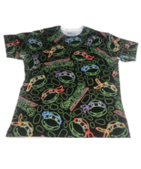 Teenage Mutant Ninja Turtles Men&#39;s T-Shirt Size XL  AOP TMNT Nickelodeon... - £14.84 GBP