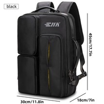 Heroic Knight Mens Mulitifunctional Backpack Large Capacity 15.6 Inch Laptop Han - £153.21 GBP