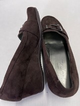 Marc Fisher Women&#39;s Loafer Wedges Atlas Brown Size 9.5 - £23.09 GBP