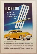 1951 Print Ad Oldsmobile 88 with Rocket Engine 4-Dr Hydra-Matic Drive Olds - £8.84 GBP