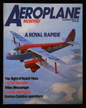 Aeroplane Monthly Magazine November 1986 mbox1325 A Royal Rapide - £3.97 GBP
