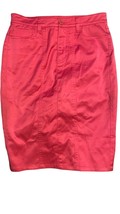 Vintage Bebe Bright Pink Women&#39;s Pencil Skirt Size 2 - £33.47 GBP