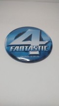 FANTASTIC 4 MOVIE DVD RELEASE PROMO BUTTON PIN BADGE 2005 LOGO CIRCLE 12... - $5.07