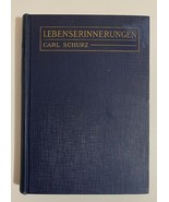 Lebenserinnerungen by Carl Schurz (German) (Hardcover, 1913) - £97.38 GBP