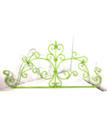 Vintage Victorian Wrought Iron Scroll Decor Door Topper / Twin Headboard... - $41.11 CAD